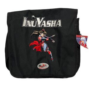 Very Rare Vintage 2004 Inu Yasha Sango Anime Canvas Satchel Messenger Bag NWT!